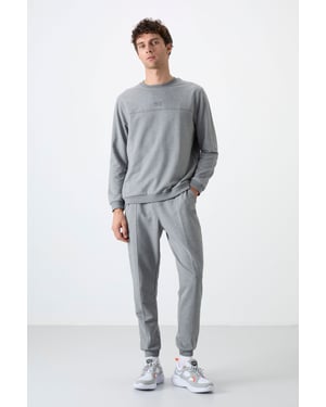 Heren Fleece Sweater en Broek Set