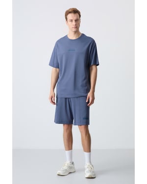 Heren Oversized T-Shirt en Short Set