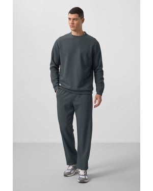 Heren Oversized Sweatshirt en Broek Set