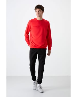 Heren Fleece Sweatshirt en Broek Set