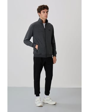 Heren Fleece Sweatshirt en Broek Set