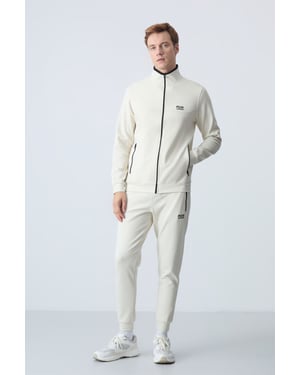 Heren Fleece Sweatshirt en Broek Set