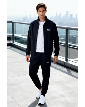 Heren Fleece Trui en Broek Set