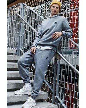 Heren Katoen-polyester Fleece Sweatshirt en Broek Set