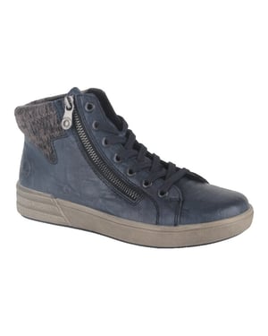Rieker X0709-14 dames veterboots sportief