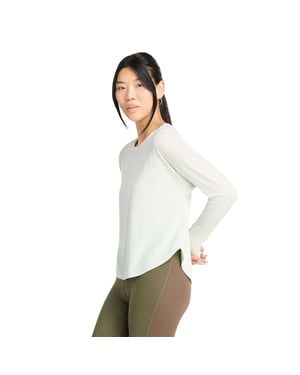 New Balance Dames/Dames T-Shirt (Munt)