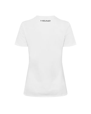 Head Lucy T-shirt voor dames (Wit, Zwart)