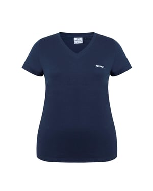Slazenger Dames/Dames T-Shirt (Marine)