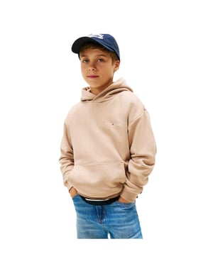 Tommy Hilfiger Kinder/Kids logohoodie (Beige)