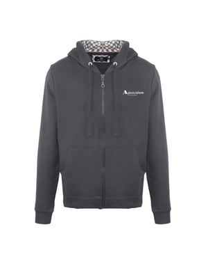 Aquascutum Casual Hoodie för herrar (Antracit)