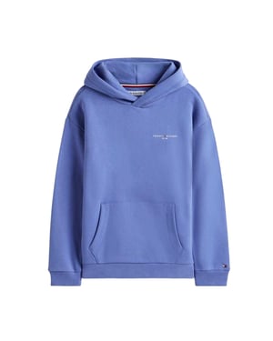 Tommy Hilfiger Kinder/Kids logohoodie (Saffierblauw)
