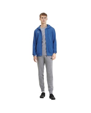 Puma Heren TeamGoal 23 Casuals Full Zip Hoodie (Elektrisch blauwe limonade)