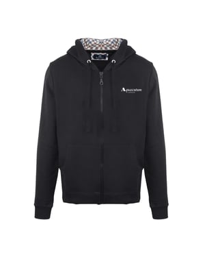 Aquascutum Casual Hoodie för herrar (Svart)