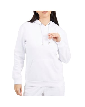 Brave Soul Dames/Dames Trekkoordhoodie (Wit)