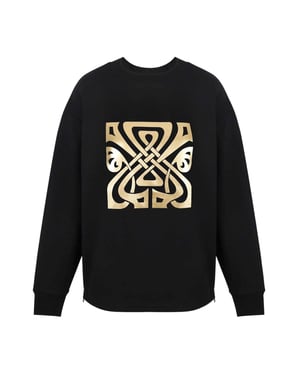 Biba Dames/Dames Sweatshirt met Groot Logo (Zwart)