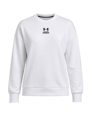 Under Armour Summit Knit Oversize Womens White Sweater