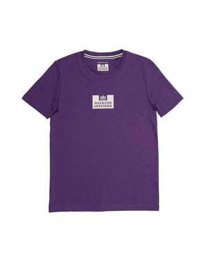 Weekend Offender Dames The Heights Katoenen T-Shirt (Paars)