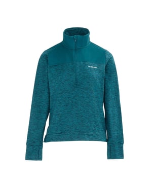 LA Gear Dames/Dames Sweatshirt met halve rits (Groen)