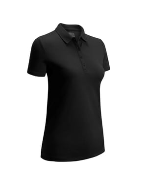 Callaway Kortärmad polotröja i polyester för kvinnor (Kaviar)