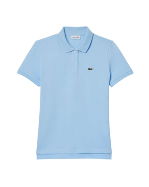 Lacoste Dames/Dames Petite Poloshirt (Blauw)
