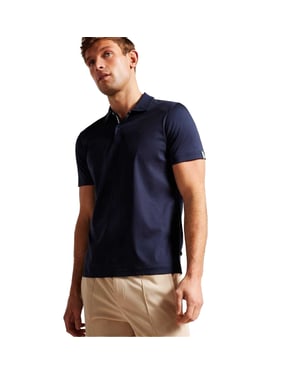Ted Baker Heren Zeiter Katoenen Polo Shirt (Marine)