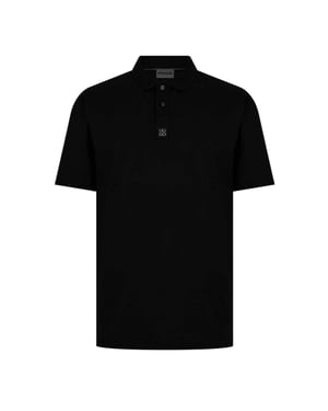 Hugo Mannen Deabono Logo Polo Shirt (Zwart)