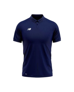 New Balance Dames/Dames Regular Casual Poloshirt (Marine)