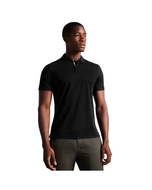 Ted Baker Heren Zeiter Katoenen Polo Shirt (Zwart)