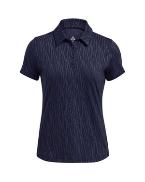 Under Armour Dames Playoff 3.0 Jacquard Polo Shirt (Blauw)