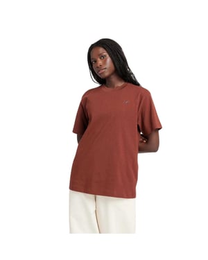 New Balance Dames/Dames T-Shirt (Bruin)