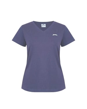 Slazenger Dames/Dames T-Shirt (Houtskool)