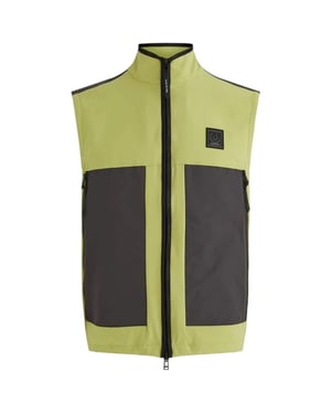 Belstaff Ratio Lime Green Gilet Jacket
