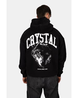 Crystal Paris Oversized hoodie Nightwolf