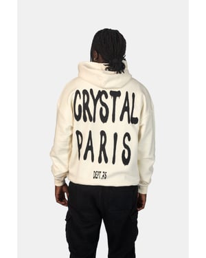 Crystal Paris Oversized hoodie Spray