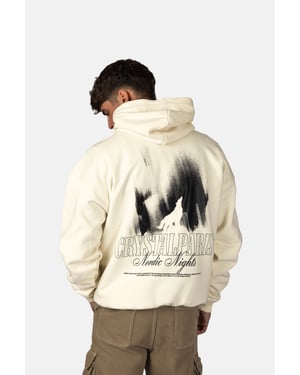Crystal Paris Oversized hoodie Wolf