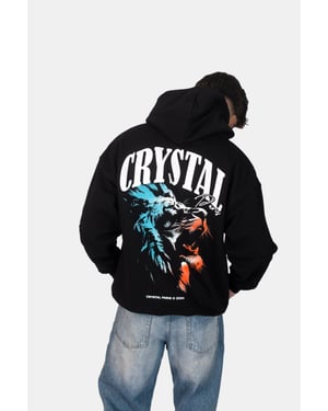 Crystal Paris Oversized hoodie Raw