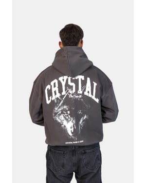 Crystal Paris Oversized hoodie Nightwolf