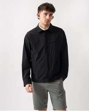 Long Sleeve Jacket in Black