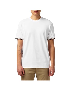 Boss Heren Hbb Thompson 04 Premium Katoen Regular T-Shirt (Wit)