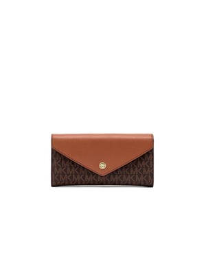 Michael Kors Portemonnee Bruin