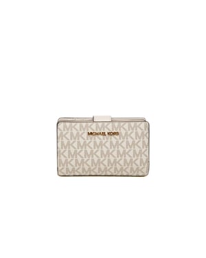 Michael Kors Plånbok & Nyckelring Ljusgrädde Multi