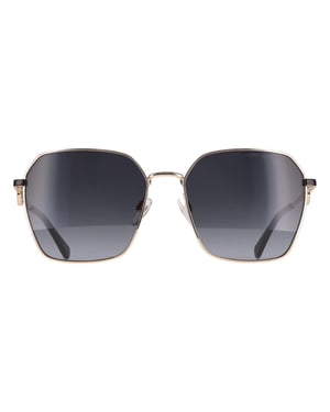 Marc Jacobs Square Womens Gold Black Dark Grey Gradient MARC 729/S