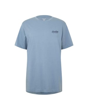 Hurley T-shirt voor heren met 'Beer Run'-opdruk (Blauw)