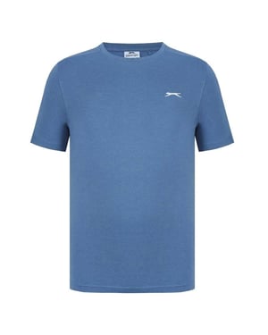 Slazenger Heren 3D Logo T-Shirt (Denim Blue Marl)