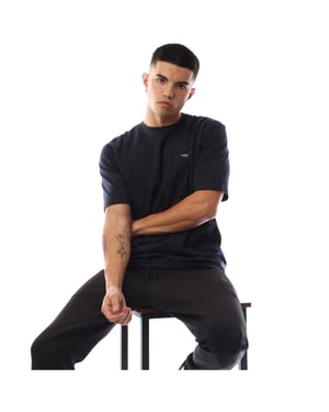 Marshall Artist Heren Siren Box Crew Hals T-shirt (Marine)
