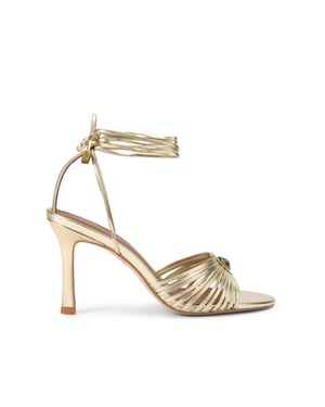 Kurt Geiger London Leather Multi Strap Tie Sandal Sandals