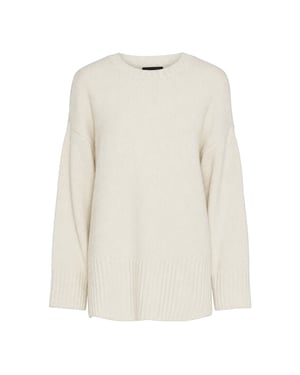 Pieces Unisex Ontspannen Trui met Drop Shoulder voor volwassenen (Berk)