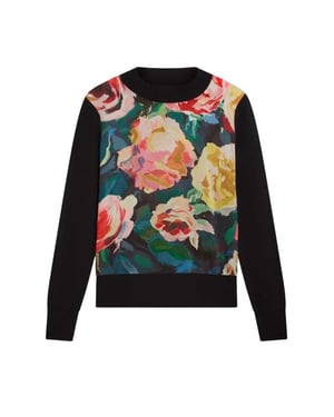 Ted Baker Dames/Dames Gebreide Top (Marine)