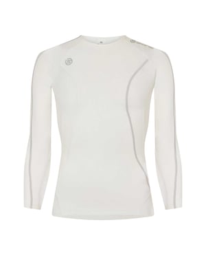 Skins Compressie-trainingsshirt voor heren (Wit)