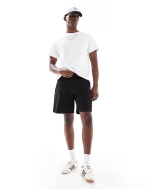 ONLY & SONS loose fit shorts in black
